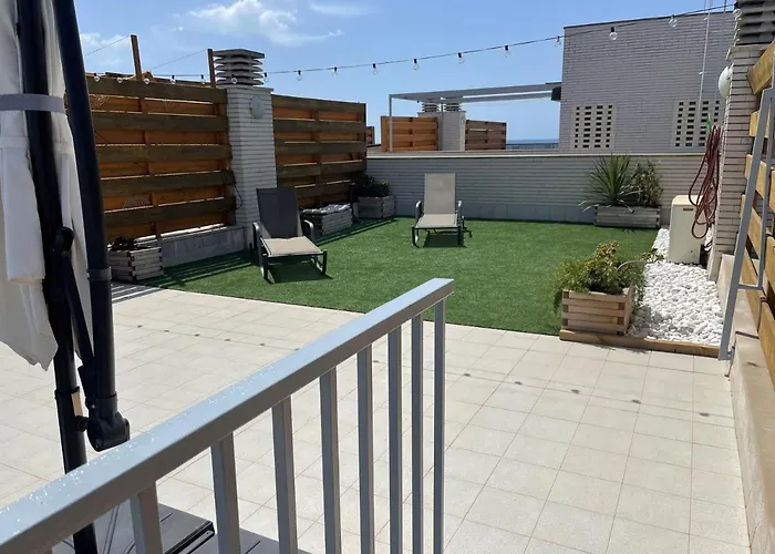 Apartamento con solarium privado